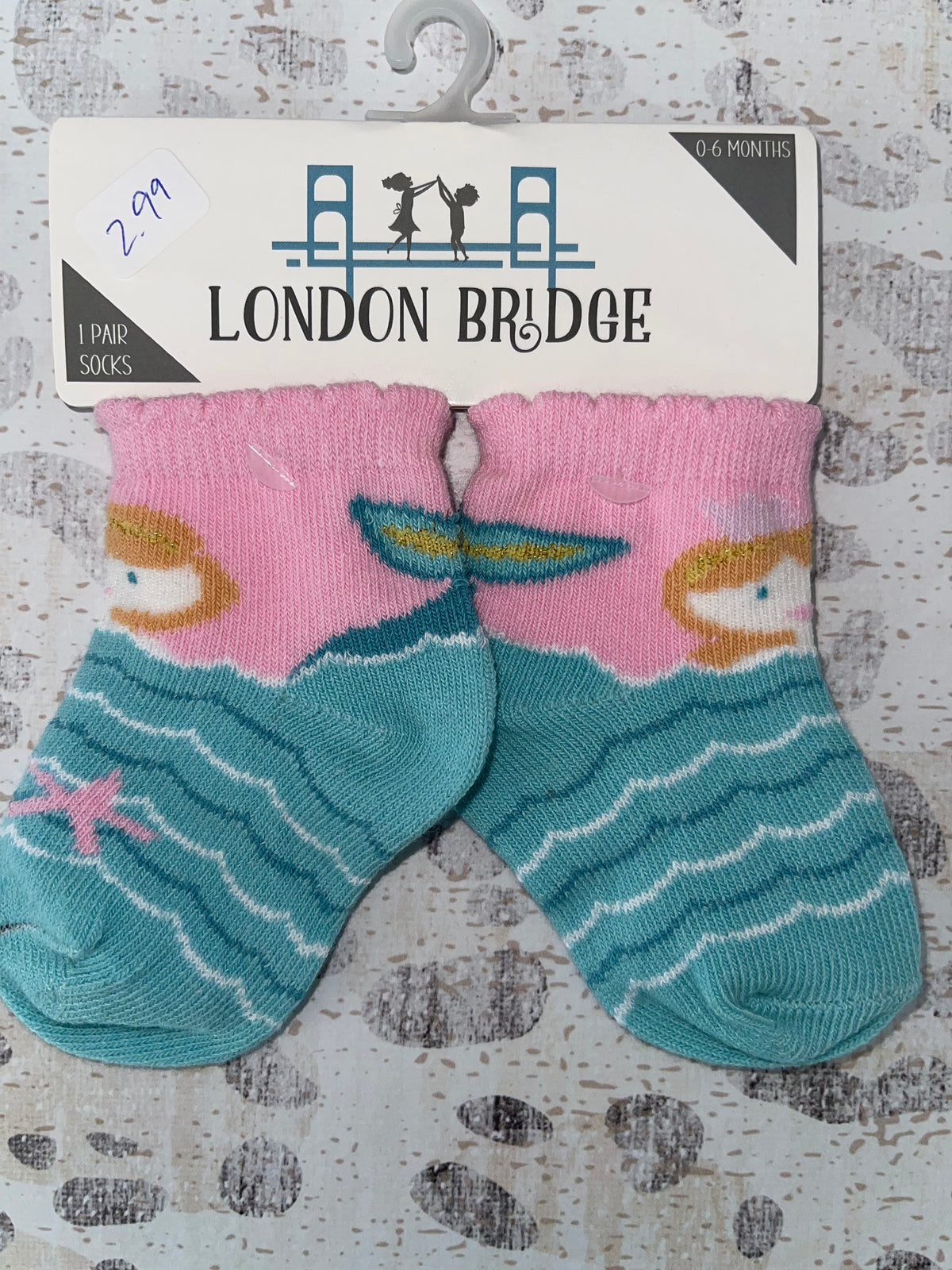 London Bridge Mermaid Socks