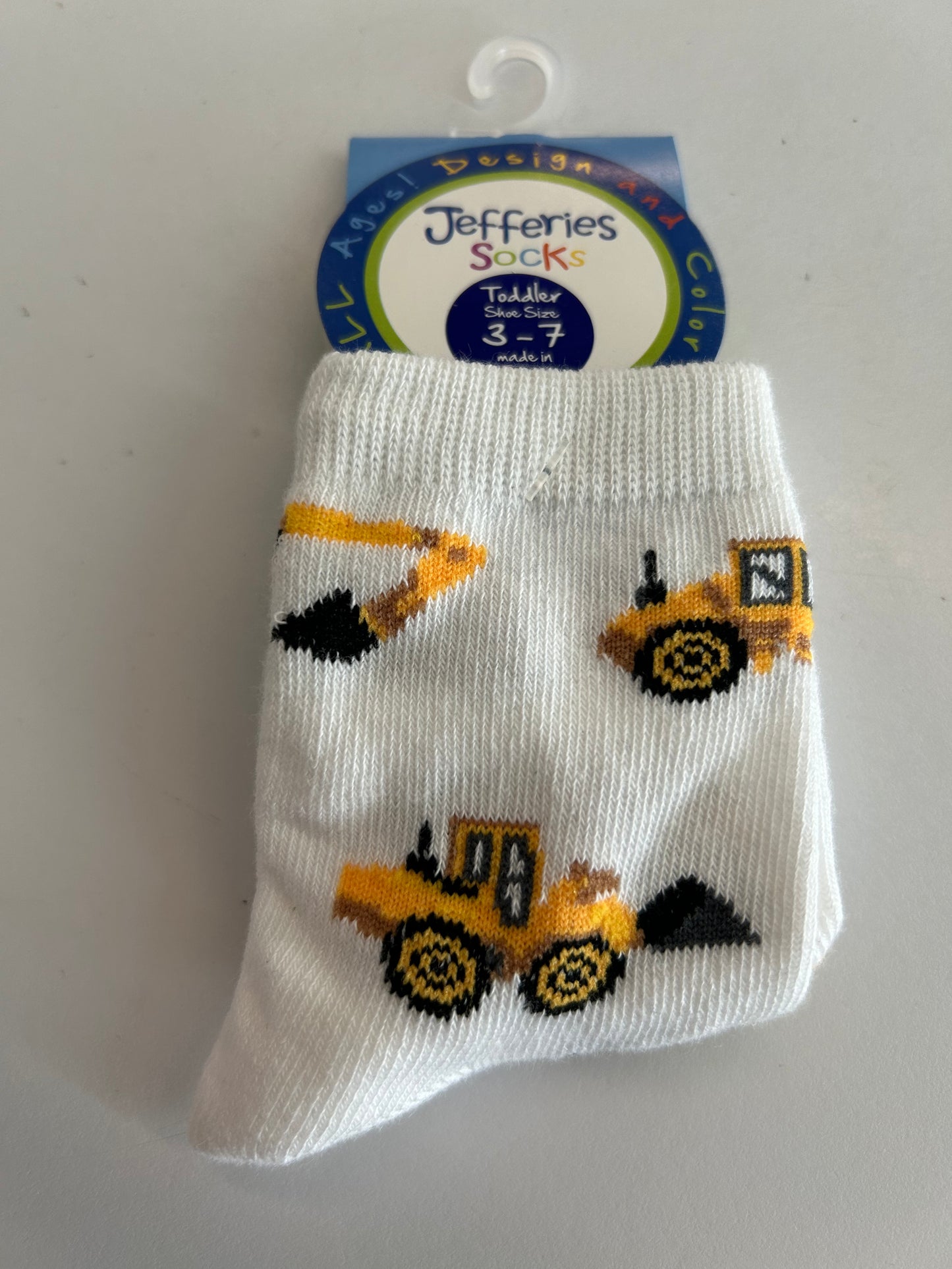 Jefferies Construction Print Socks