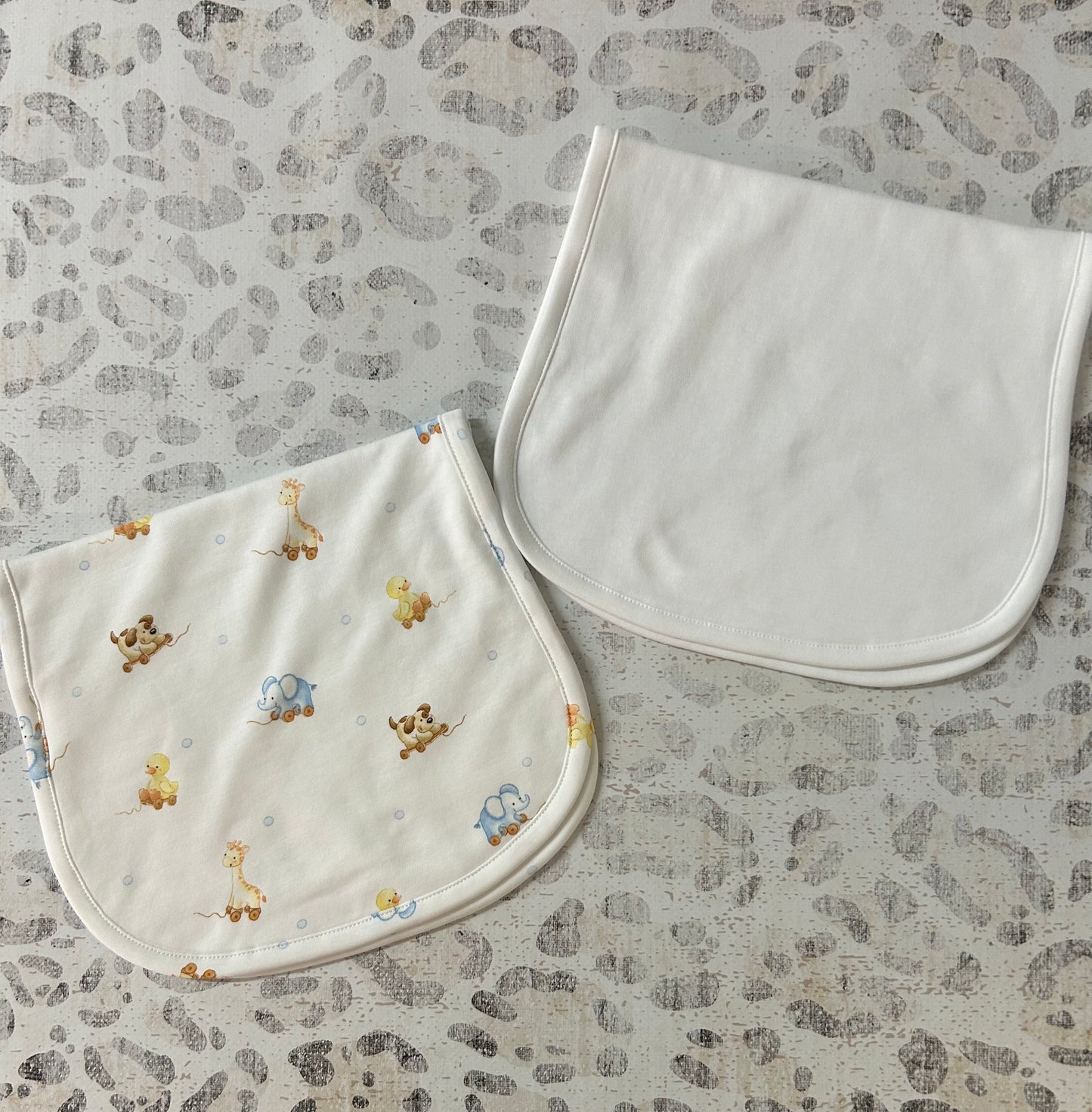 Baby Club Chic Sweet Toys Printed Burp cloth set