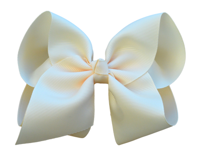 5 inch (1.5 inch Ribbon Width) Solid Grosgrain Bow