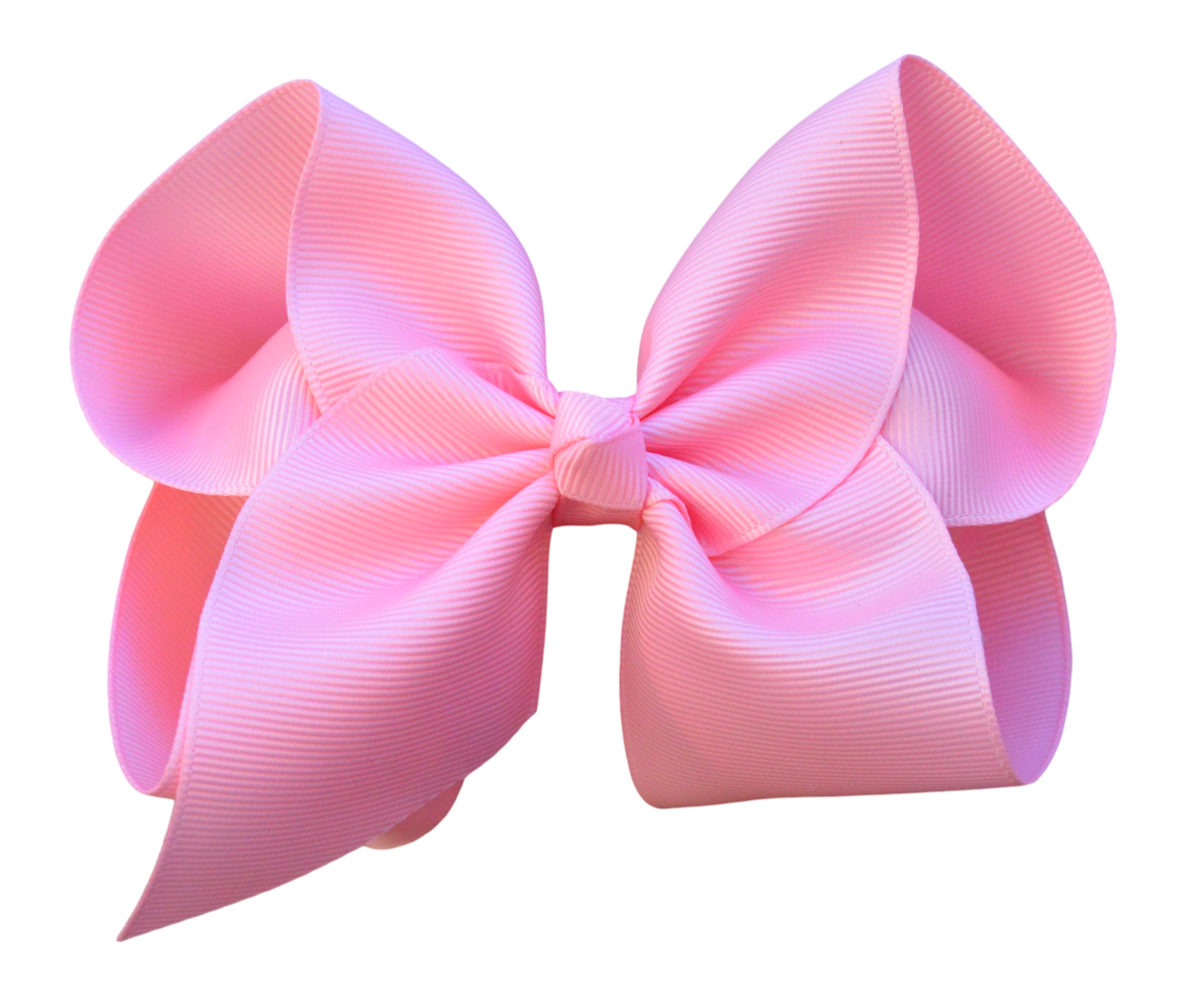 5 inch (1.5 inch Ribbon Width) Solid Grosgrain Bow