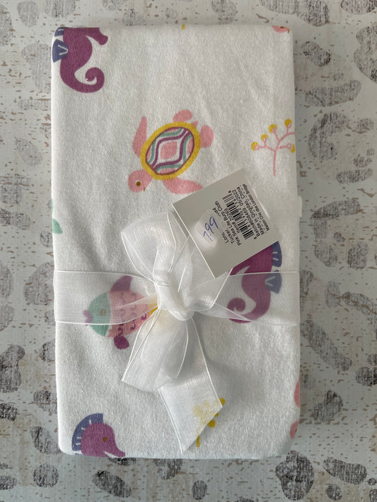 LB Mermaid Burp Cloth