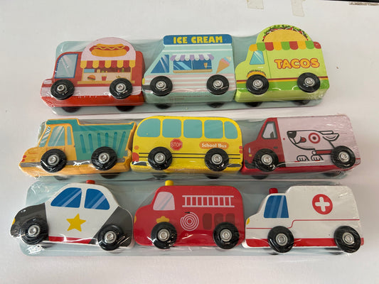 Wooden Car Sets