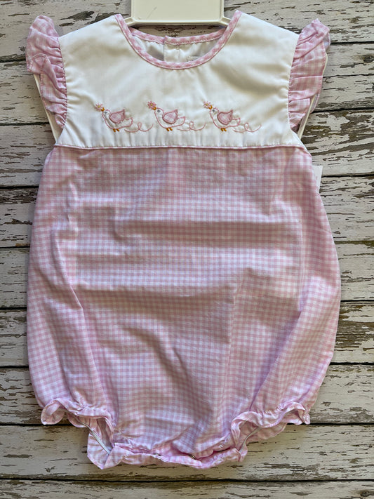 Petit Ami Embroidered Bird Bubble