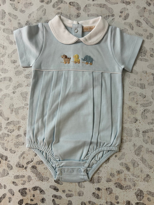 Baby Club Chic Sweet toys Bubble with Round Collar - light blue