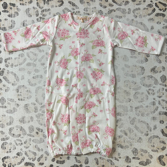 Baby Club Chic Baby Pompous Hydrangeas Printed Converter Gown