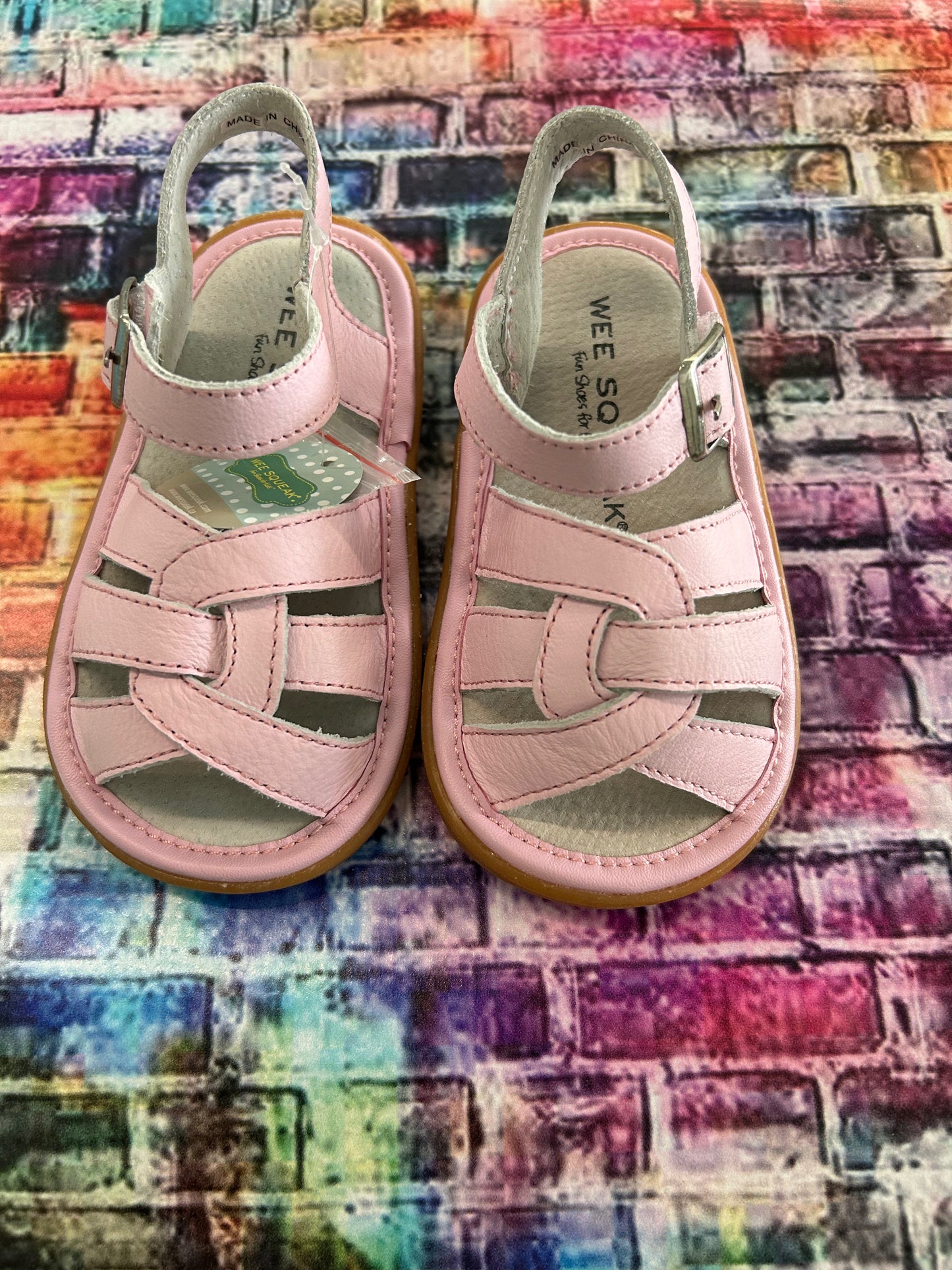 Wee Squeak Emma Light Pink Sandal