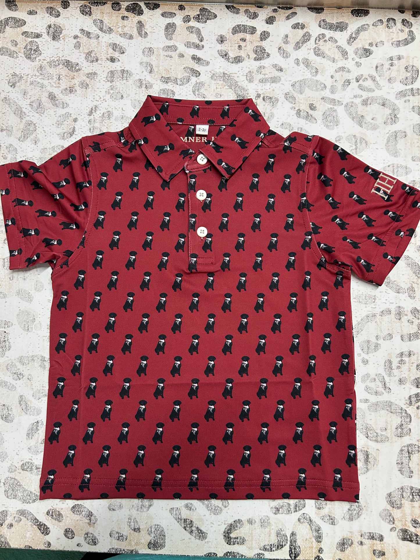 Hamner Hill Boys Duck Dog Performance Polo