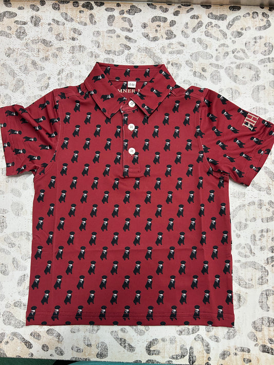Hamner Hill Boys Duck Dog Performance Polo