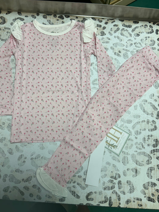 Hamner Hill Girls Tulip Loungewear Set