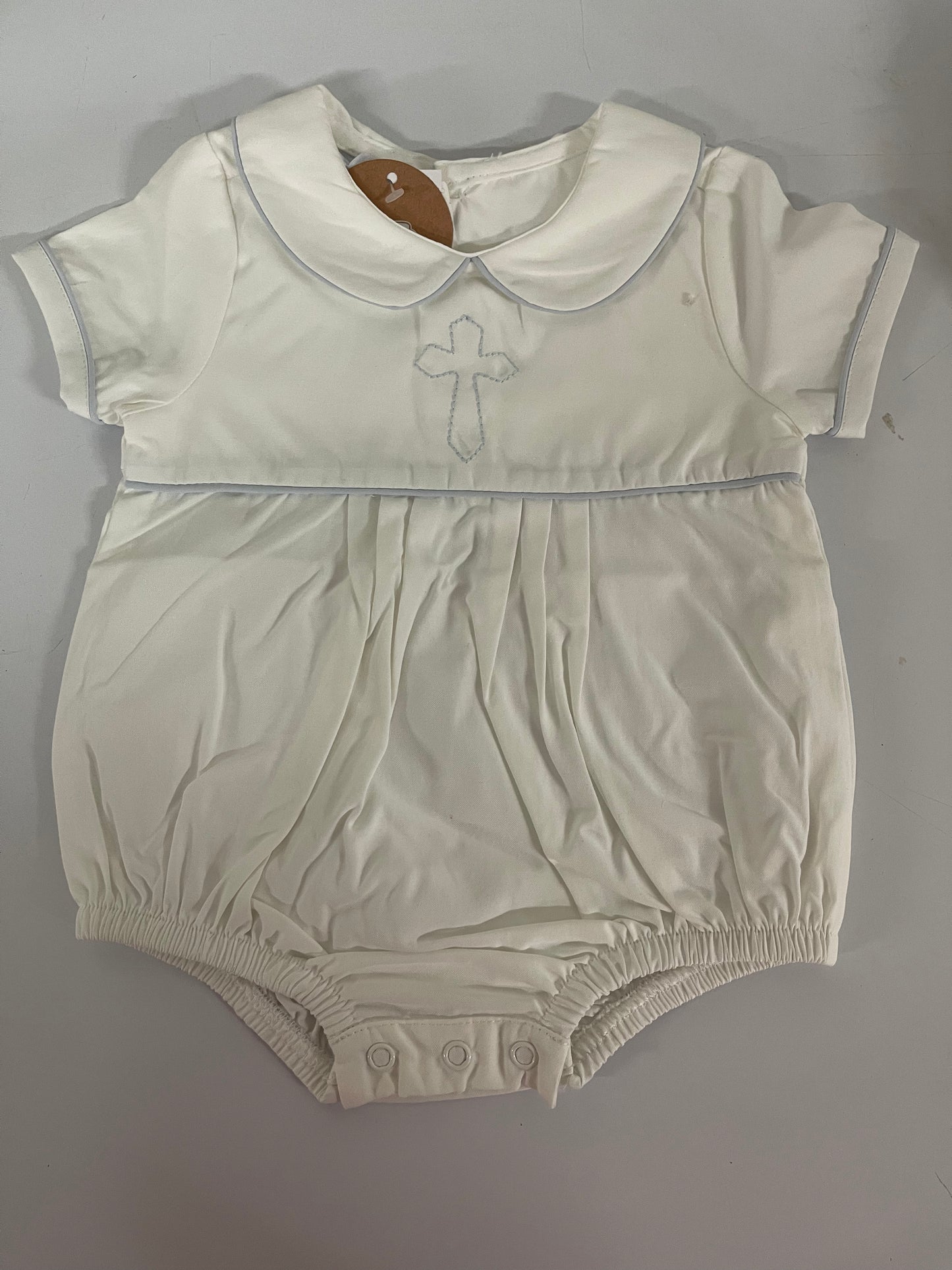 Mudpie Boy Cross Poplin Bubble